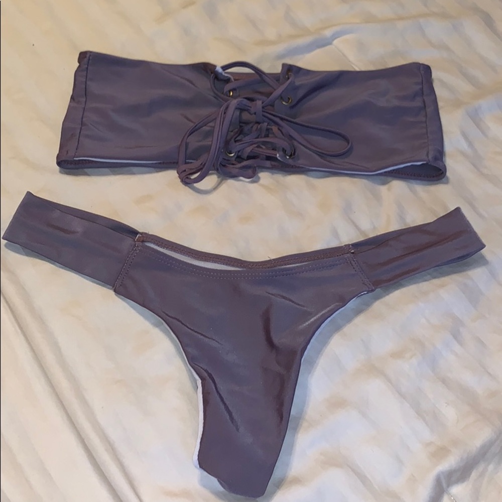 SIZE L (top and bottom) bathing suit from zaful